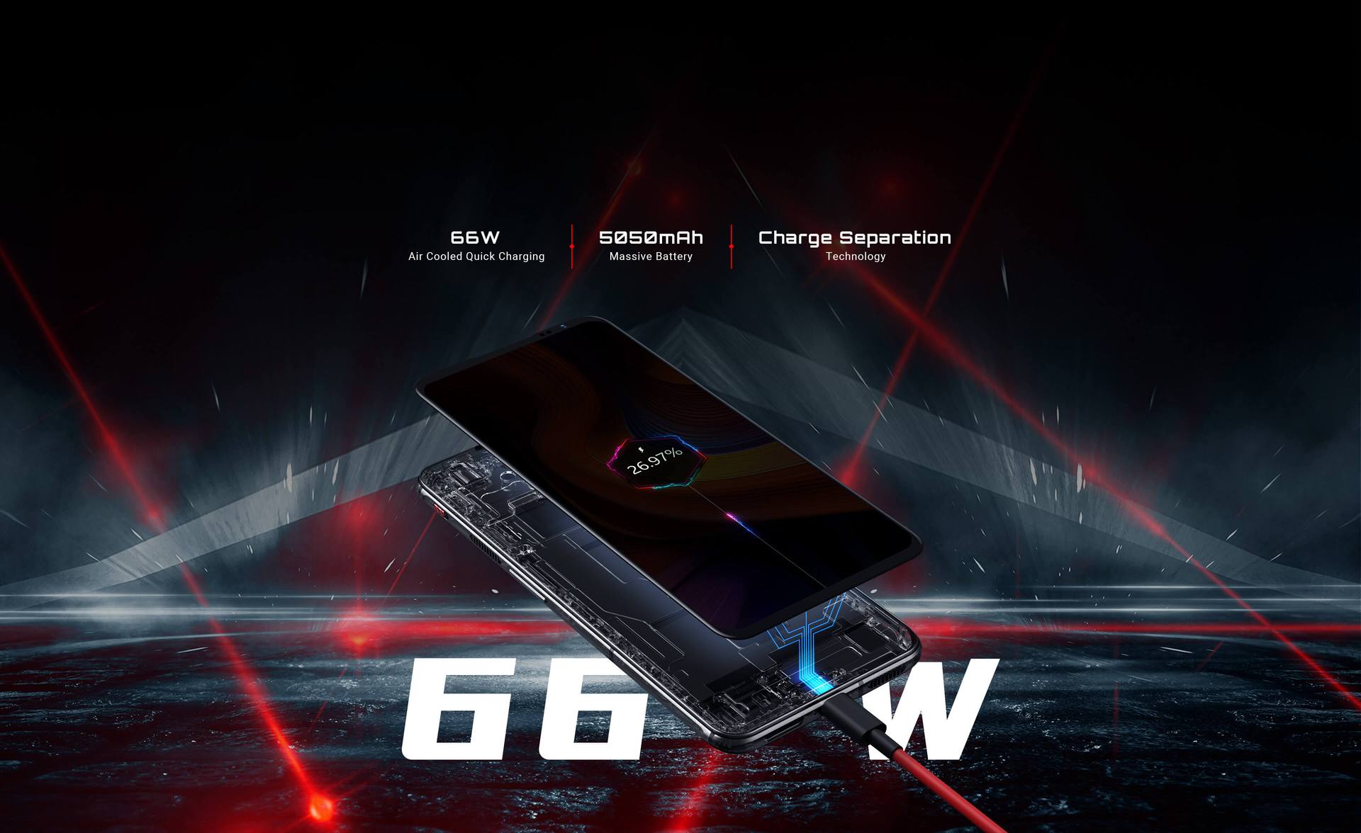 nubia teases the Red Magic 6S Pro with RGB cooling fan, 120W fast charging
