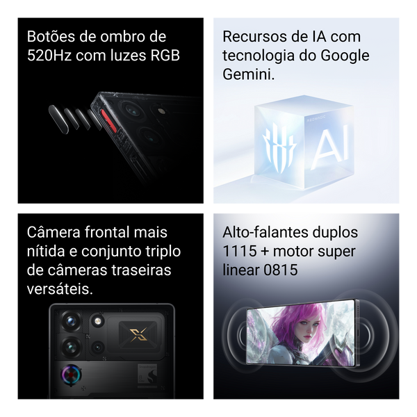 Compre o smartphone gamer REDMAGIC 10S Pro - REDMAGIC (Brazil) Compre o smartphone gamer REDMAGIC 10S Pro - REDMAGIC (Brazil)