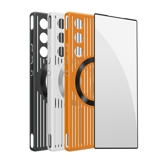 10 Air Screen Protector & Cooling Protective Case Bundle