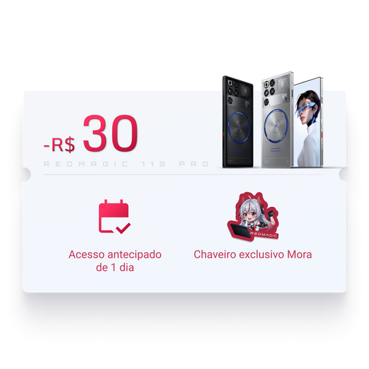 Benefícios Early Bird do REDMAGIC 11S Pro 