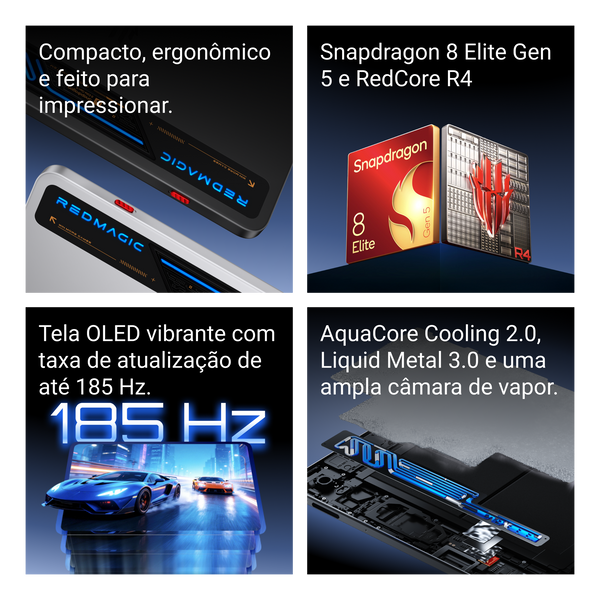 Compre o tablet para jogos REDMAGIC Astra 2 – Snapdragon 8 Elite